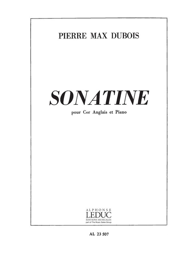 Sonatine (Cor Anglais)